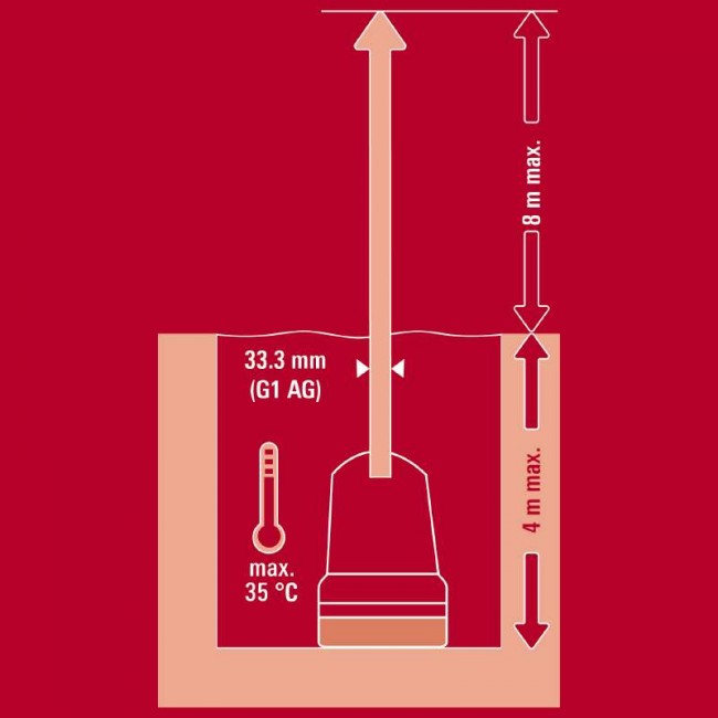 Насос акумуляторний для чистої води Einhell GE-SP 18 LL Li-Solo (4181560) Насос акумуляторний для чистої води Einhell GE-SP 18 LL Li-Solo (4181560)