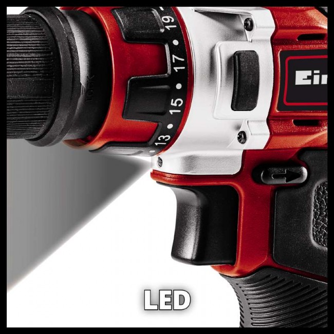 Шуруповерт Einhell TE-CD 12/1 3X-Li (1x2,0 Ah) (4513595) Шуруповерт Einhell TE-CD 12/1 3X-Li (1x2,0 Ah) (4513595)