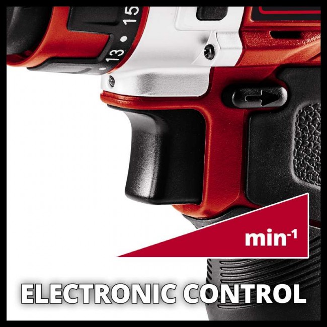 Шуруповерт Einhell TE-CD 12/1 3X-Li (1x2,0 Ah) (4513595) Шуруповерт Einhell TE-CD 12/1 3X-Li (1x2,0 Ah) (4513595)