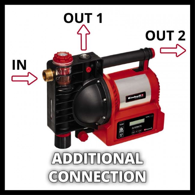 Автоматичний напірний насос Einhell GE-AW 1246 N FS (4177020) Автоматичний напірний насос Einhell GE-AW 1246 N FS (4177020)