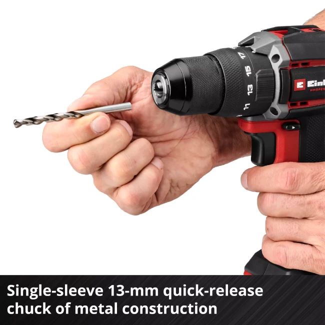 Ударний дриль-шурупокрут акумуляторний безщітковий Einhell Professional TP-CD 18/70-C Li-i BL - Solo (4514340)