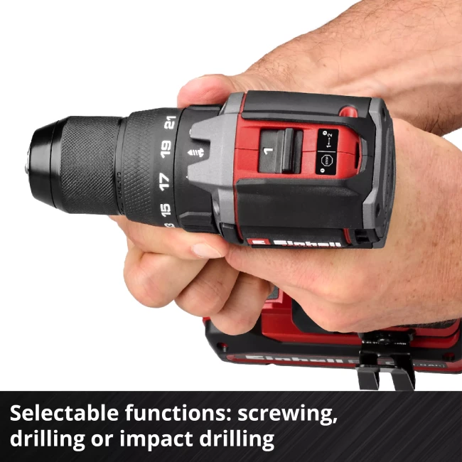 Ударний дриль-шурупокрут акумуляторний безщітковий Einhell Professional TP-CD 18/70-C Li-i BL - Solo (4514340)