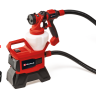 Акция! Набор Краскопульт Einhell TE-SY 18/90 Li-Solo + зарядное устройство 18V Power X-Fastcharger 4 A и аккумулятор 18V 4,0 Ah