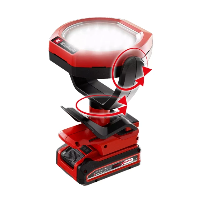 Набор беспроводный уличный фонарь Einhell GC-OL 18/1500 Li-Solo + Starter-Kit 18V 4,0 Ah (2320120, 4512042)