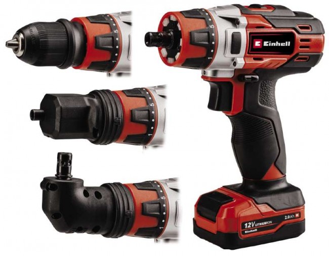 Шуруповерт Einhell TE-CD 12/1 3X-Li (1x2,0 Ah) 