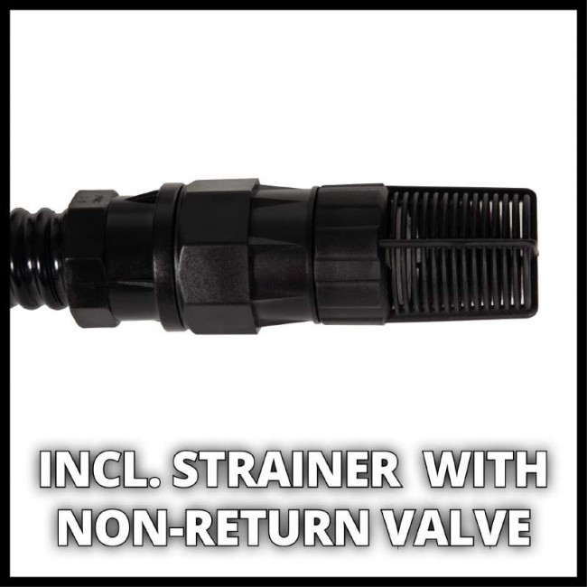 Шланг всасывающий для воды с фильтром и обратным клапаном, пластиковый 7м (4173645) Шланг всасывающий для воды с фильтром и обратным клапаном, пластиковый 7м (4173645)