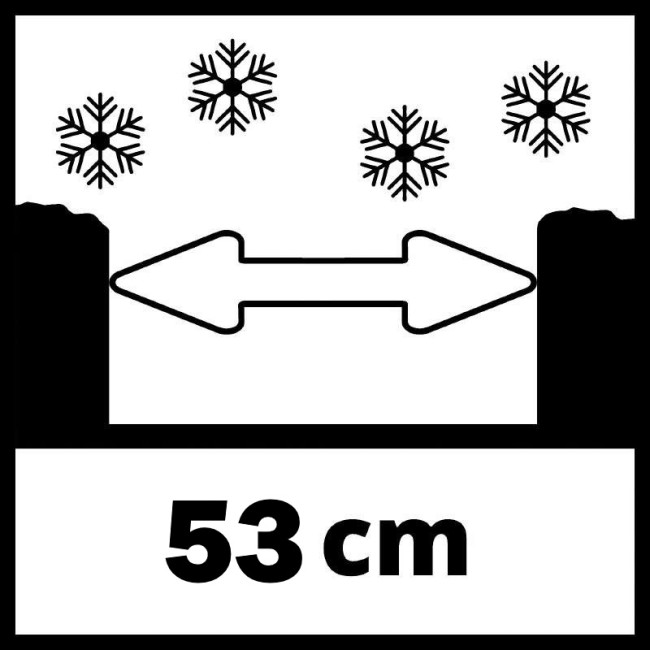 Снігоприбиральна машина акумуляторна Einhell Professional GP-ST 36/53 Li E BL-Solo (3417021)