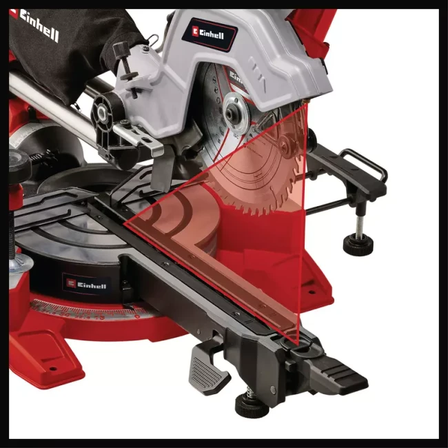 Пила торцювальна з протяжкою Einhell  TE-SM 8 L Dual (4300866)
