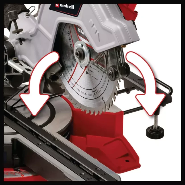 Пила торцювальна з протяжкою Einhell  TE-SM 8 L Dual (4300866)