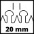 Кусторез - высоторез Einhell GC-HC 90/2046 T (4501290)