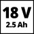 Ударний шуруповерт Einhell TE-CD 18/44 Li-i (1x2,5 Ah) (4514287)
