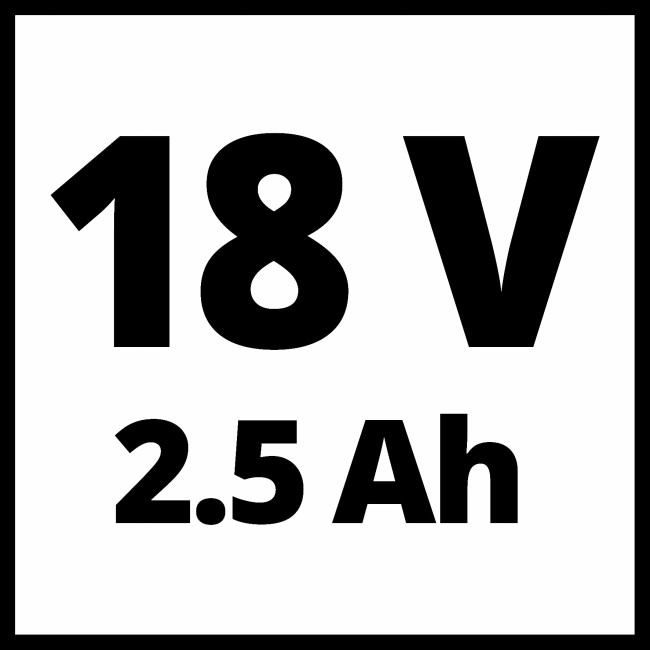Ударний шуруповерт Einhell TE-CD 18/44 Li-i (1x2,5 Ah) (4514287)