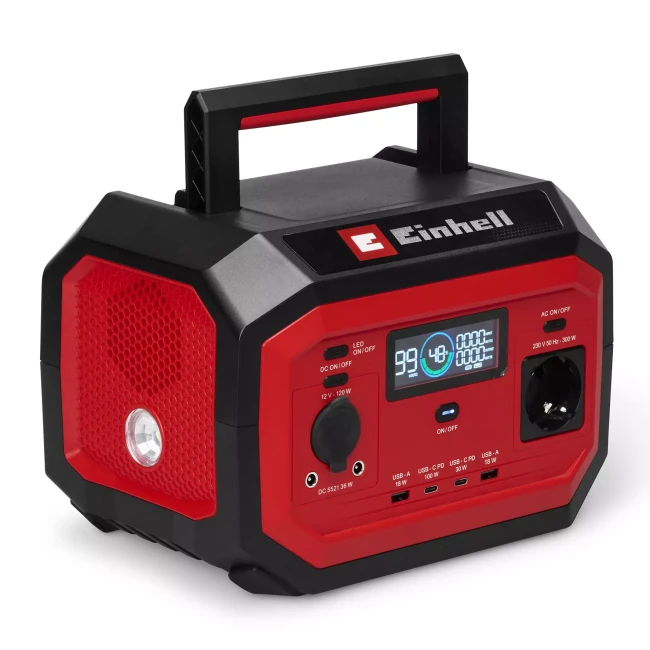 Портативна зарядна станція Einhell TE-ES 300/240 - 240 Вт·год (1091300) Портативна зарядна станція Einhell TE-ES 300/240 - 240 Вт·год (1091300)