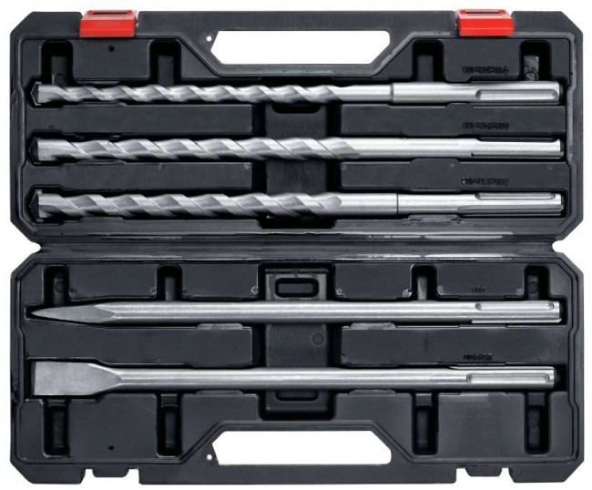 Набір бурів і зубил SDS-Max, 5шт, kwb (194000)