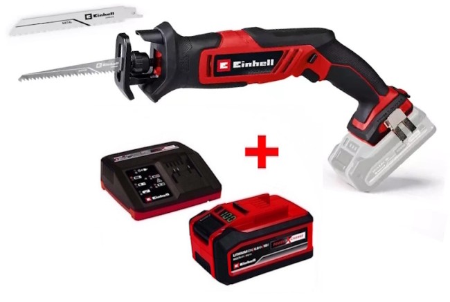 Пила шабельна акумуляторна Einhell TE-AP 18/13 Li - Solo (4326315) Пила шабельна акумуляторна Einhell TE-AP 18/13 Li - Solo (4326315)