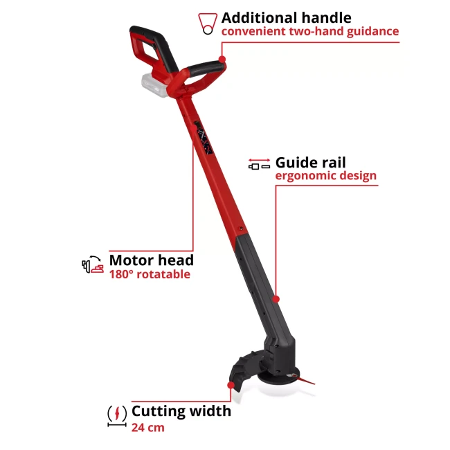 Тример акумуляторний  Einhell GC-CT 18/2411 Li P-Solo (3411115)