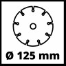 Бороздоділ (штроборіз) акумуляторний безщітковий Einhell TP-MA 36/30 - Solo (4350800)