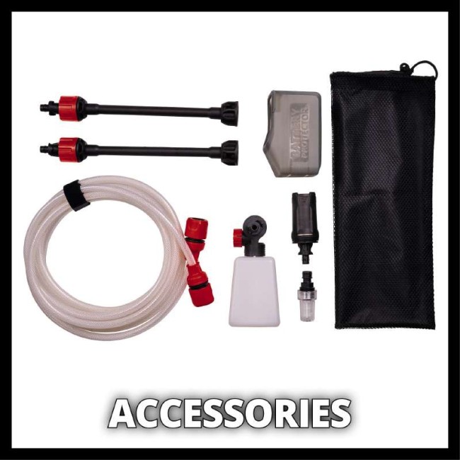 Акція! Набір мийка високого тиску акумуляторна Einhell HYPRESSO 18/24 Li - Solo + зарядний пристрій 18V Power X-Fastcharger 4 A і акумулятор 18V 5,2 Ah (4140130, 4512114) Акція! Набір мийка високого тиску акумуляторна Einhell HYPRESSO 18/24 Li - Solo + зарядний пристрій 18V Power X-Fastcharger 4 A і акумулятор 18V 5,2 Ah (4140130, 4512114)